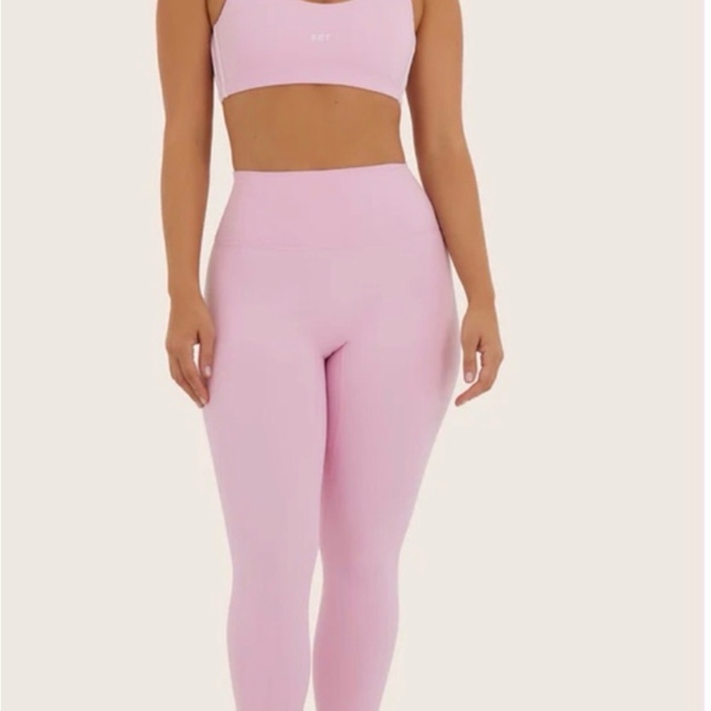 SET Active Pink Leggings